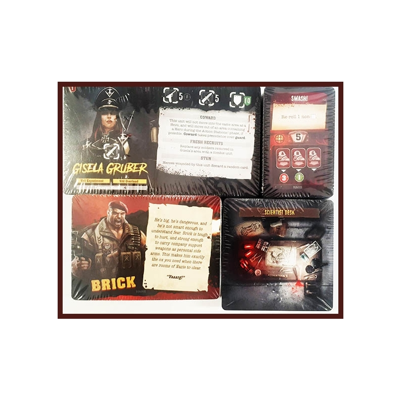 Reichbusters Game Card 4 decks (sealed) PROJEKT VRIL REICHBUSTERS MYTHIC GAMES