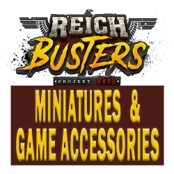 Reichbusters Game Card 4 decks (sealed) PROJEKT VRIL REICHBUSTERS MYTHIC GAMES