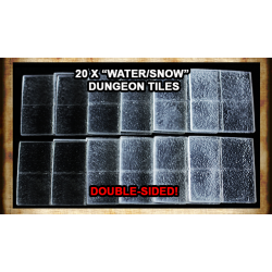 STONES TRANSLUCENT Double-sided Water/Snow Tiles!