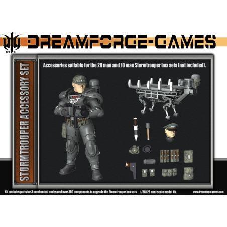 EISENKERN STORMTROOPER ACCESSORY SET 28MM DREAMFORGE GAMES