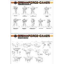 EISENKERN STORMTROOPER ACCESSORY SET 28MM DREAMFORGE GAMES