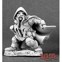 Klaus Copperthumb, Dwarf Thief DARK HEAVEN LEGENDS REAPER MINIATURES