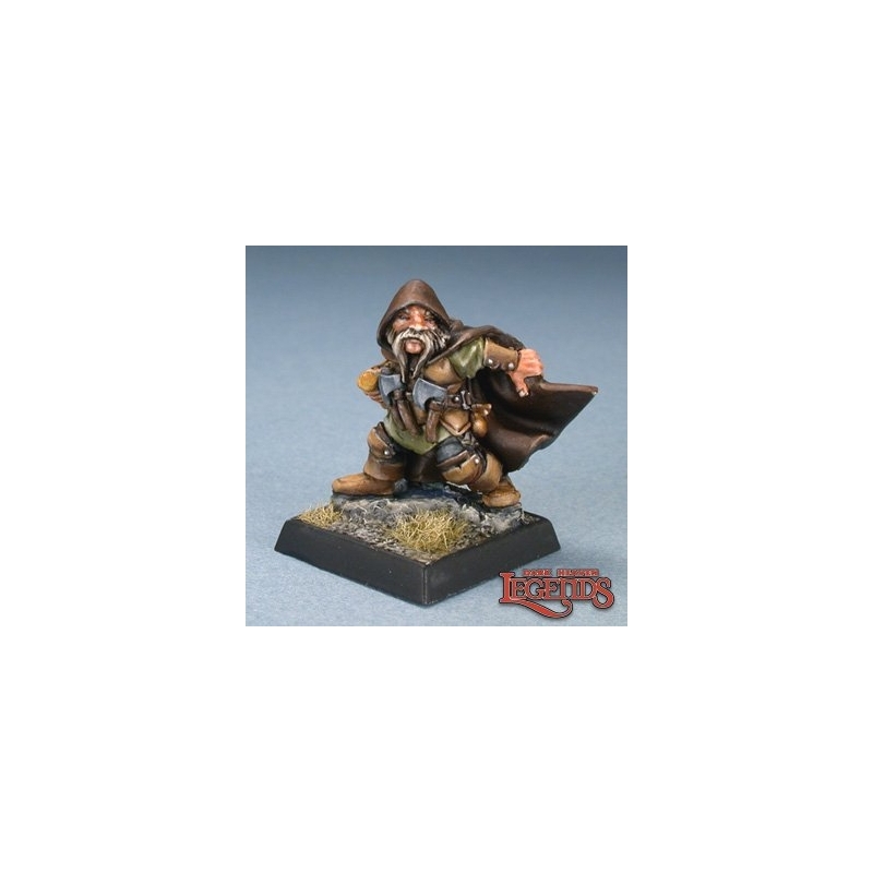 Klaus Copperthumb, Dwarf Thief DARK HEAVEN LEGENDS REAPER MINIATURES