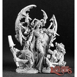 Ghoul Queen & Servants Undead Sorcerer DARK HEAVEN LEGENDS REAPER MINIATURES