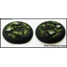 40mm Round Scenic Bases - Forest/Jungle Floor - 2