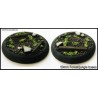 50mm Round Scenic Bases - Forest/Jungle Floor - 2