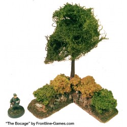 THE BOCAGE - Hedgerow Corner sections set 1