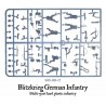 WARLORD GAMES WWII Blitzkrieg German Infantry Sprue