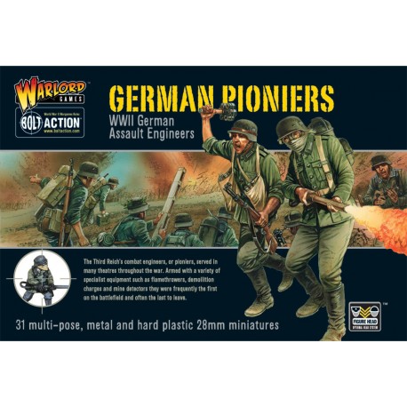 WARLORD GAMES WWII German Pioniers Assault Engineers