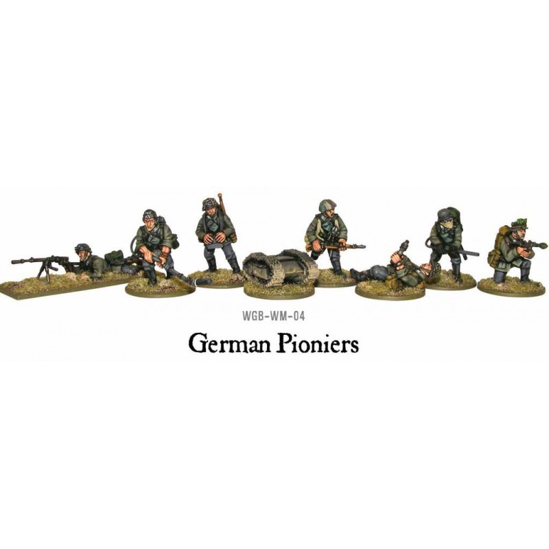 German Pioniers Assault Engineers 28mm WWII WARLORD GAMES - Frontline-Games