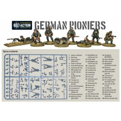 WARLORD GAMES WWII German Pioniers Assault Engineers