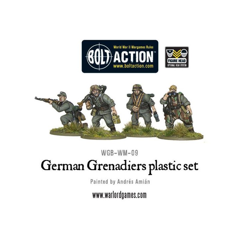German Grenadiers Boxed set 28mm WWII WARLORD GAMES - Frontline-Games
