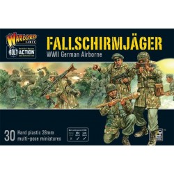 German Fallschirmjager Boxed set 28mm WWII WARLORD GAMES