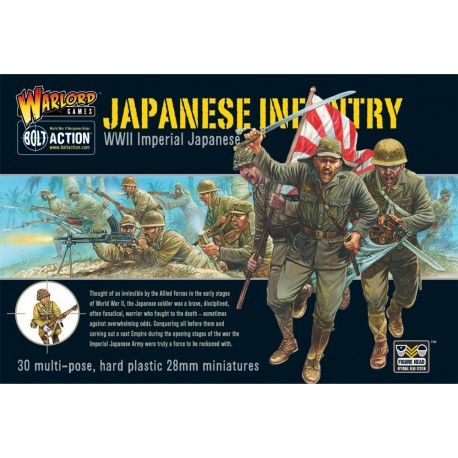 Imperial Japanese Infantry 28mm WWII WARLORD GAMES - Frontline-Games