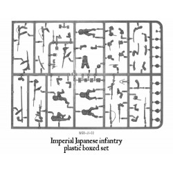 WARLORD GAMES WWII Imperial Japanese Infantry Sprue