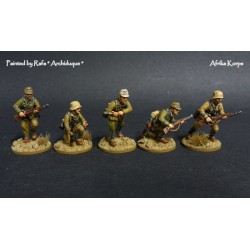 PERRY MINIATURES Afrikakorps. German Infantry 1941-43 Boxed Set