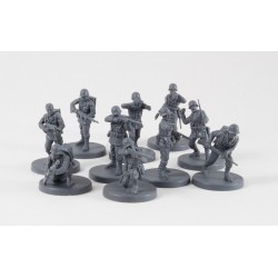 Wargames Factory 28mm Plastic Multi-part WWII American Infantry Platoon