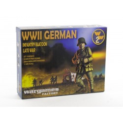 German Plastic Multi-part Infantry Platoon (NO BOX) Wargames Factory 28mm WWII