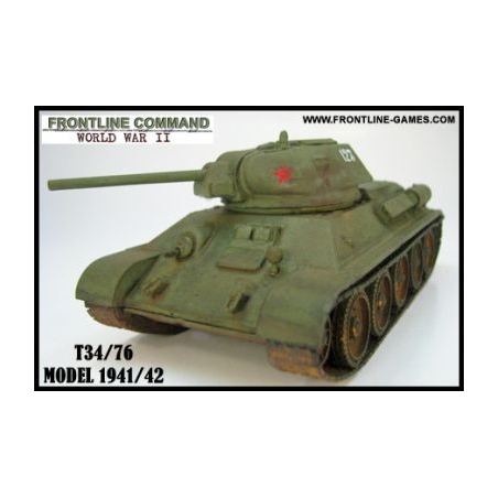 Russian T34/76 1941 Medium Tank 28mm-1/50th COMBAT SCALE!