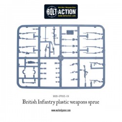 WARLORD GAMES WWII British weapons Sprues
