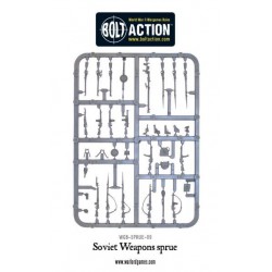 WARLORD GAMES Soviet Weapons sprue