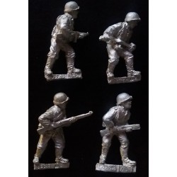 U.S. American Infantry w/Medic A 28mm WWII VICTORY FORCE
