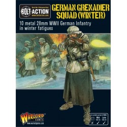 WARLORD GAMES WWII German Grenadiers in Winter Clothing