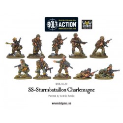 WARLORD GAMES WWII GermanSS-Sturmbataillon Charlemagne