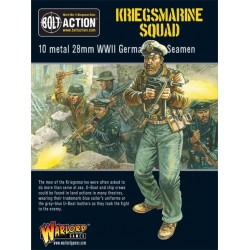 WARLORD GAMES WWII German Kriegsmarine Squad