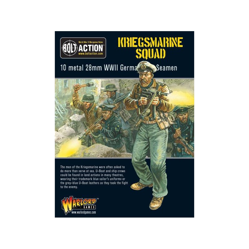Winter Warlord Games 28mm WW2 Bolt Action German Grenadier Squad 
