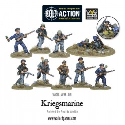 WARLORD GAMES WWII German Kriegsmarine Squad