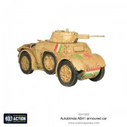 WARLORD GAMES WWII Italian Autoblinda AB41 Armored Car