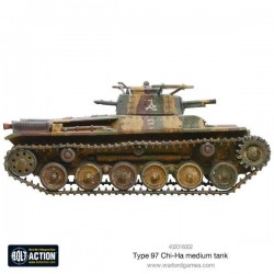 WARLORD GAMES WWII Japan Chi-Ha tank Medium Plastic Tank