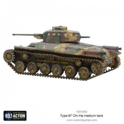 WARLORD GAMES WWII Japan Chi-Ha tank Medium Plastic Tank