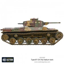 WARLORD GAMES WWII Japan Chi-Ha tank Medium Plastic Tank