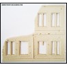 Ruined City Building B - Large Corner Section "Bricked/Stone Double wide windows"