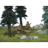 Modular Forest Section w/Trees FRONTLINE GAMES