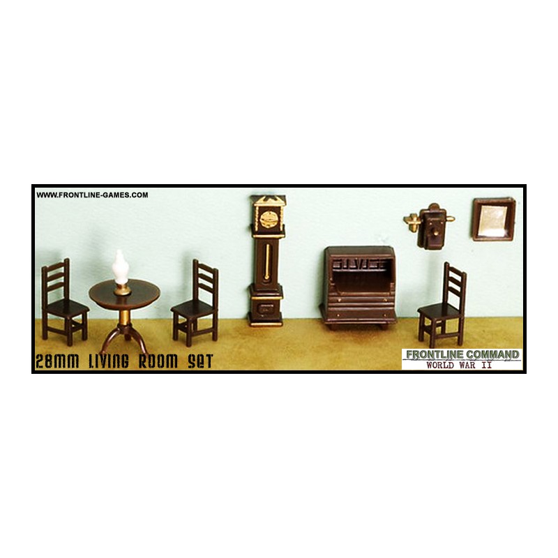 28mm Furniture - Living Room Set - Frontline-Games