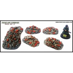 Brick/Stone Rubble Piles set 1