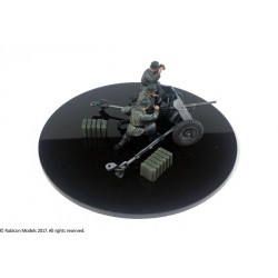 German PaK 36 37mm Anti-tank Gun w/crew 28mm WWII RUBICON MODELS