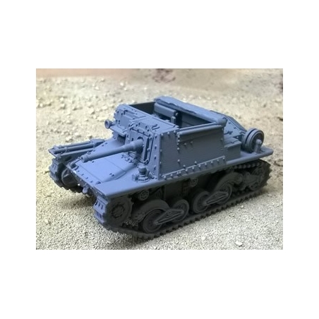 Italian Semovente 47/32 self-propelled gun 28mm WWII BLITZKRIEG MINIATURES