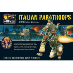 Italian Paratroops (Italian Airborne) boxed set 28mm WWII WARLORD GAMES