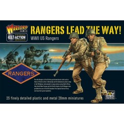U.S. American Rangers Lead The Way boxed set 28mm WWII WARLORD GAMES