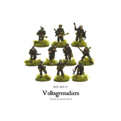 German Volksgrenadiers Squad (Winter) box set 28mm WWII WARLORD GAMES