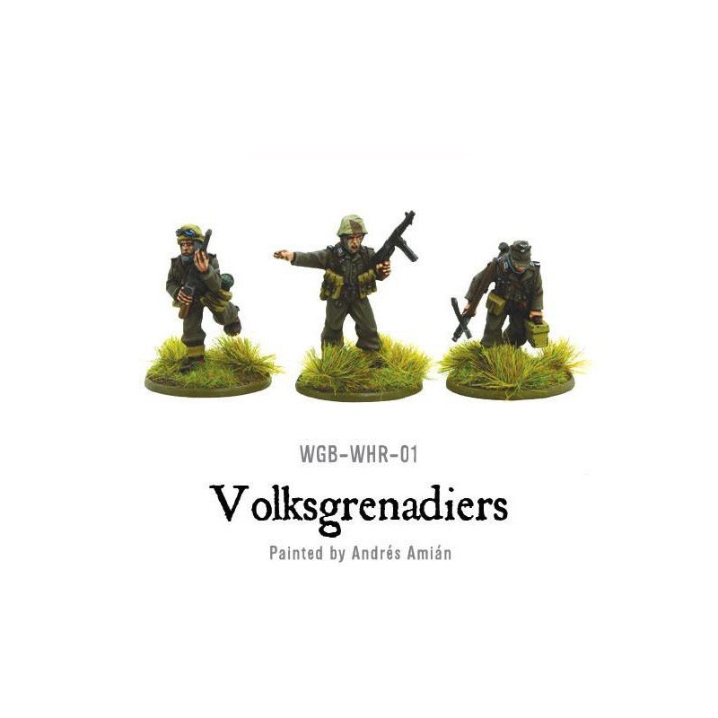 German Volksgrenadiers Squad box set 28mm WWII WARLORD GAMES ...