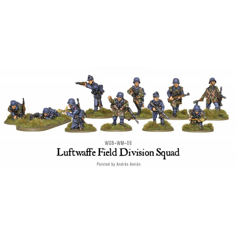 Warlord Games Bolt Action German Luftwaffe Field Division Squad