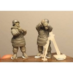 German Kharkov Series 8cm Mortar Team 28mm WWII HEER46