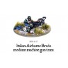 Italian Airborne Breda medium machine gun team (Paratroopers) 28mm WWII WARLORD GAMES