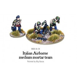 Italian Airborne Breda Medium Mortar Team (Paratroopers) 28mm WWII WARLORD GAMES