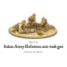 Italian Army 47mm Elefantino anti-tank gun 28mm WWII WARLORD GAMES